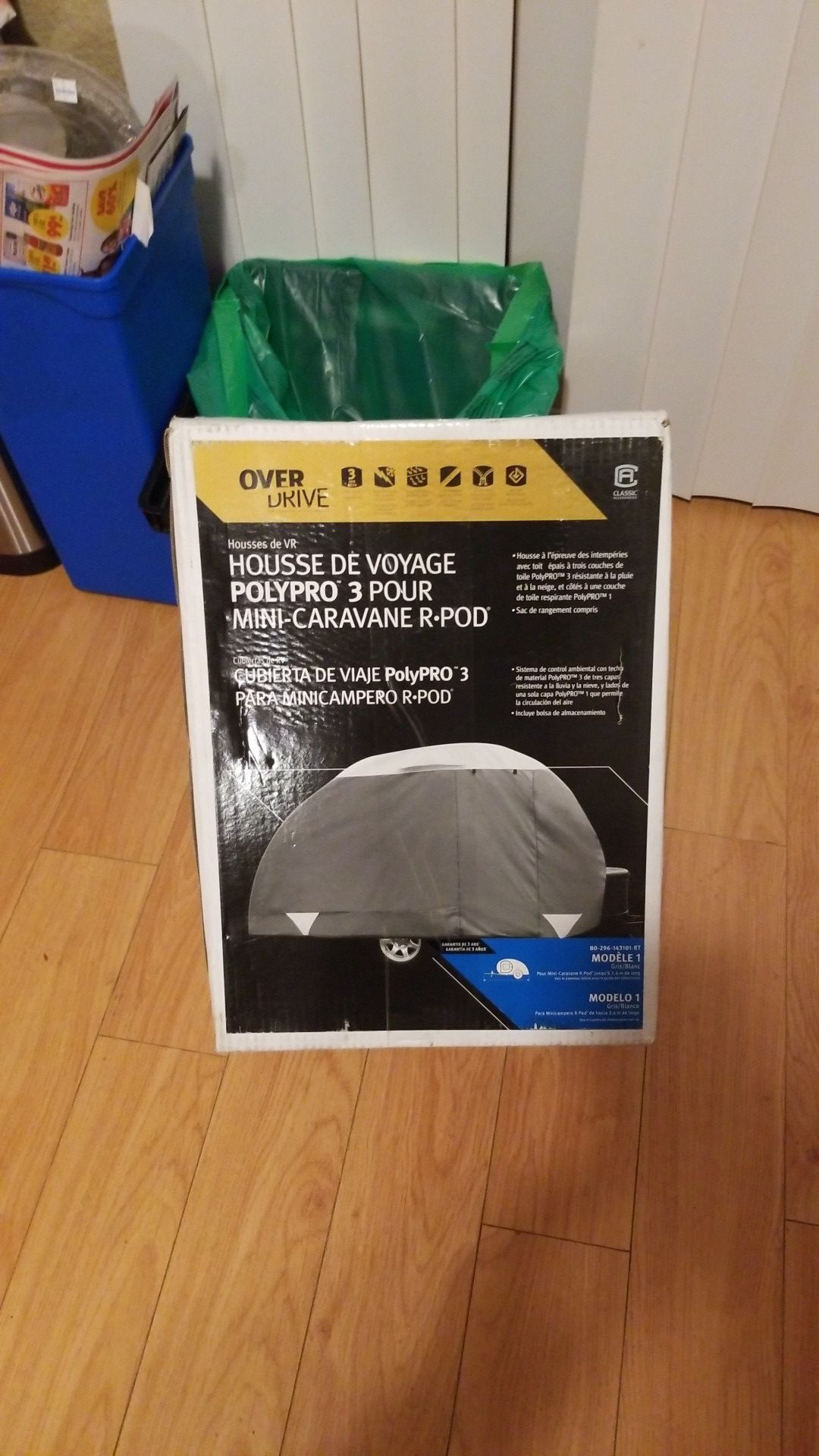 PolyPRO Teardrop Camper Cover for the Winter