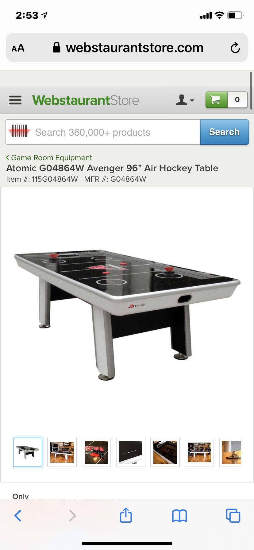 Air Hockey Table