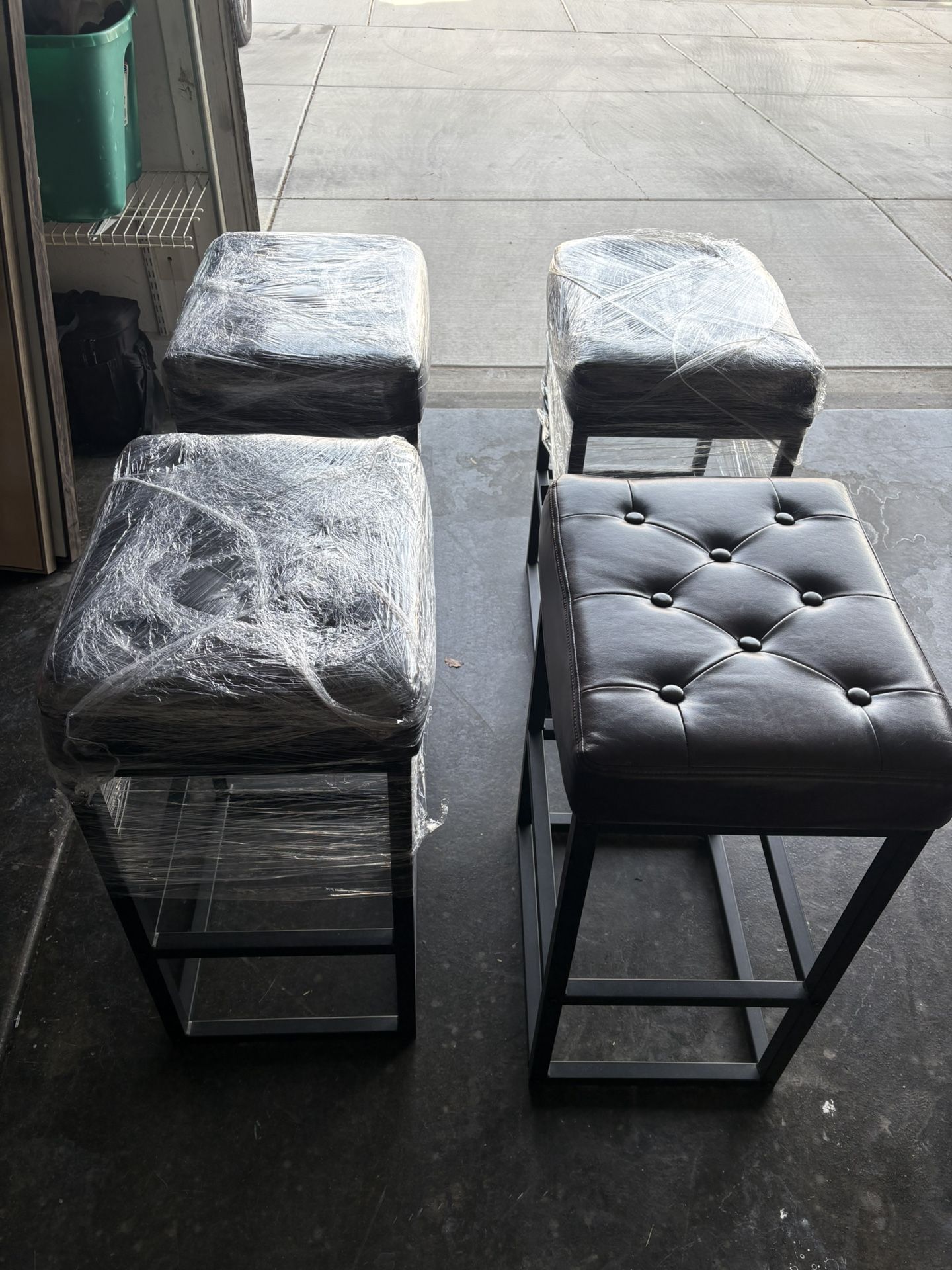 Bar Stools Set Of 4 30” Tall