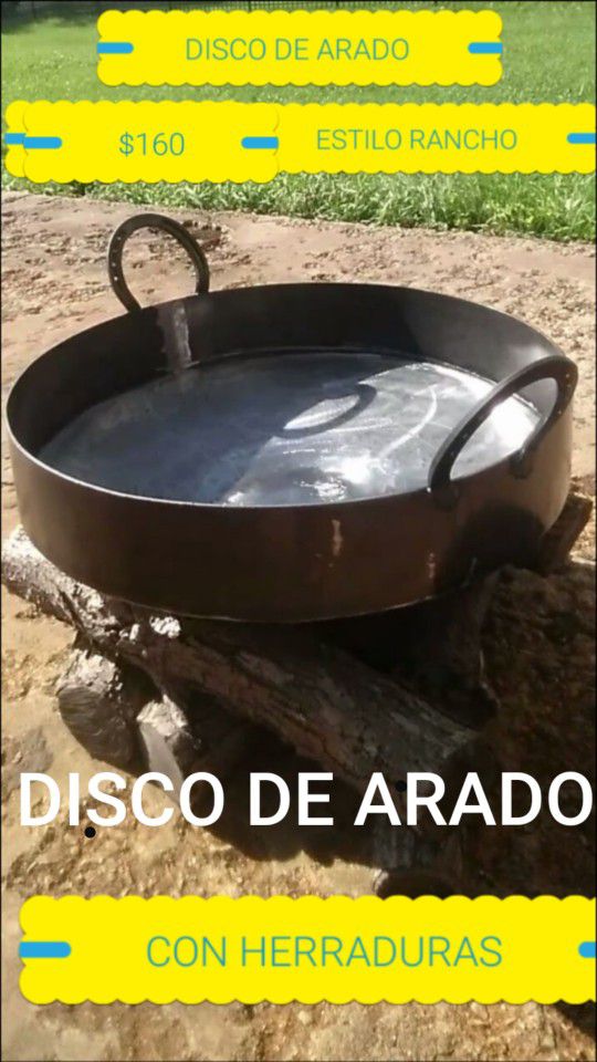 DISCO DE ARADO CON HERRADURAS