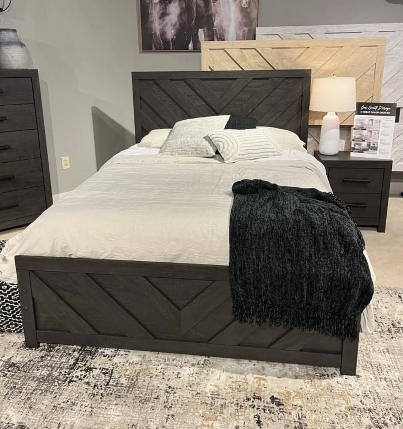 Bedroom Set With Free Mattress And Boxspring! 