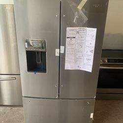 New Whirlpool Refrigerator ( Dent Rear Side)