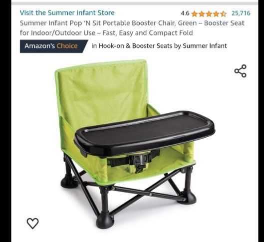 Portable Booster Seat For Toddler