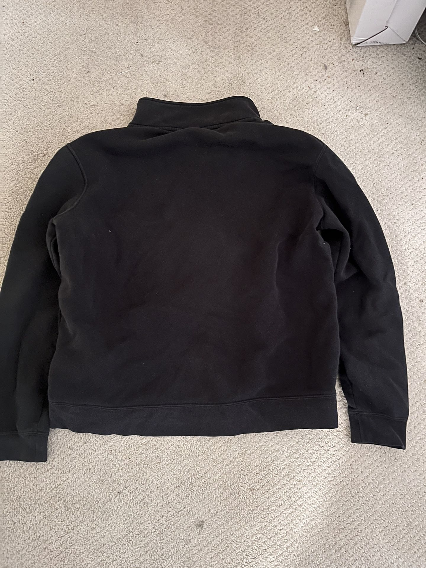 Black Nike 1/4 Zip Up Sweatshirt