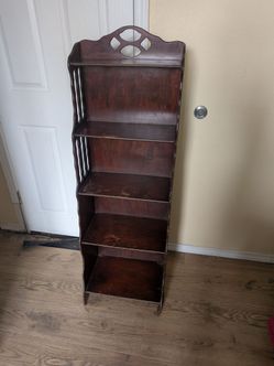 Antique Wood small bookshelf