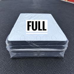 Full Hybrid Mattress Set $169 | Brand New
