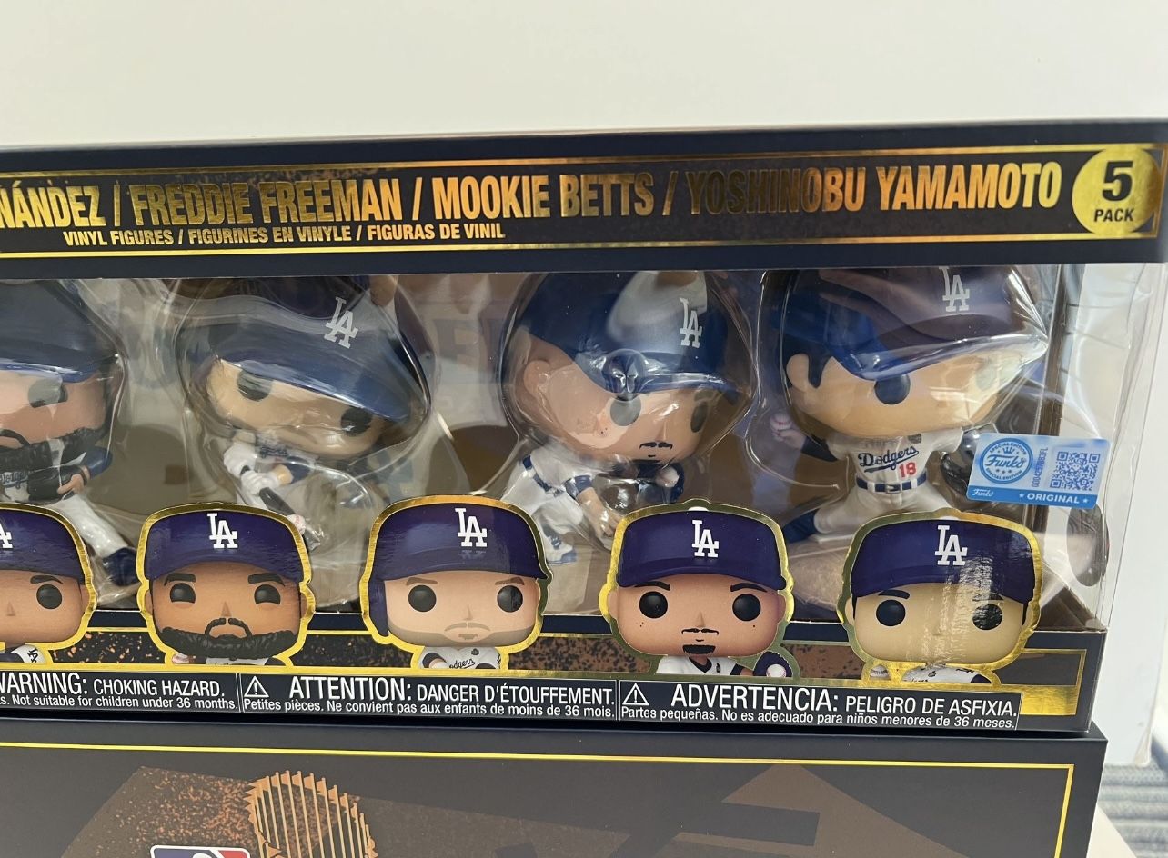 LOS ANGELES DODGERS Funko Pop! 2024 MLB World Series Champions 5