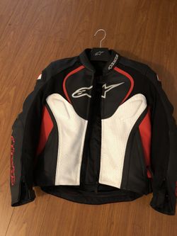 Alpinestar mens leather jacket EU 48
