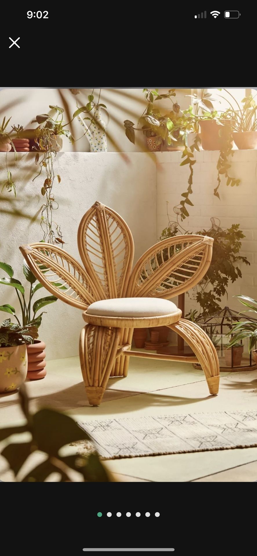 Arya Rattan Chair - Urban Outfitters
