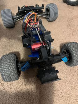 Traxxas Nitro Rustler Converted To Brushless