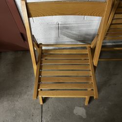 Folded Chairs 