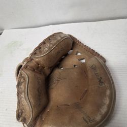 Spalding Baseball Catchers Glove Size 42-777 Size10