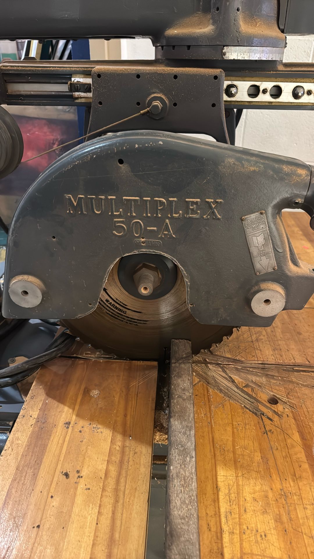 Multiplex 50-A Radial Arm Saw