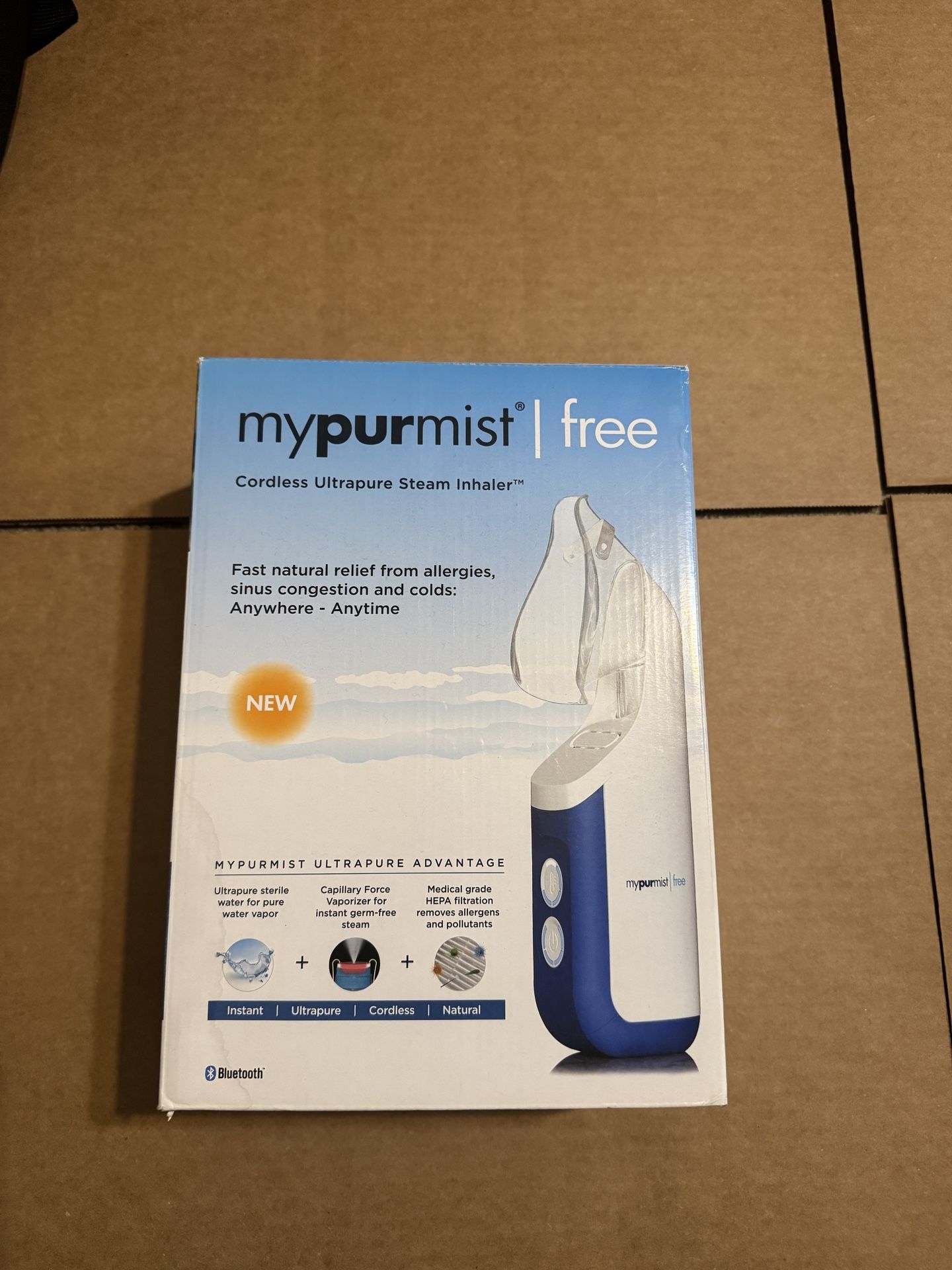 MyPurMist Personal Steam Inhaler - New