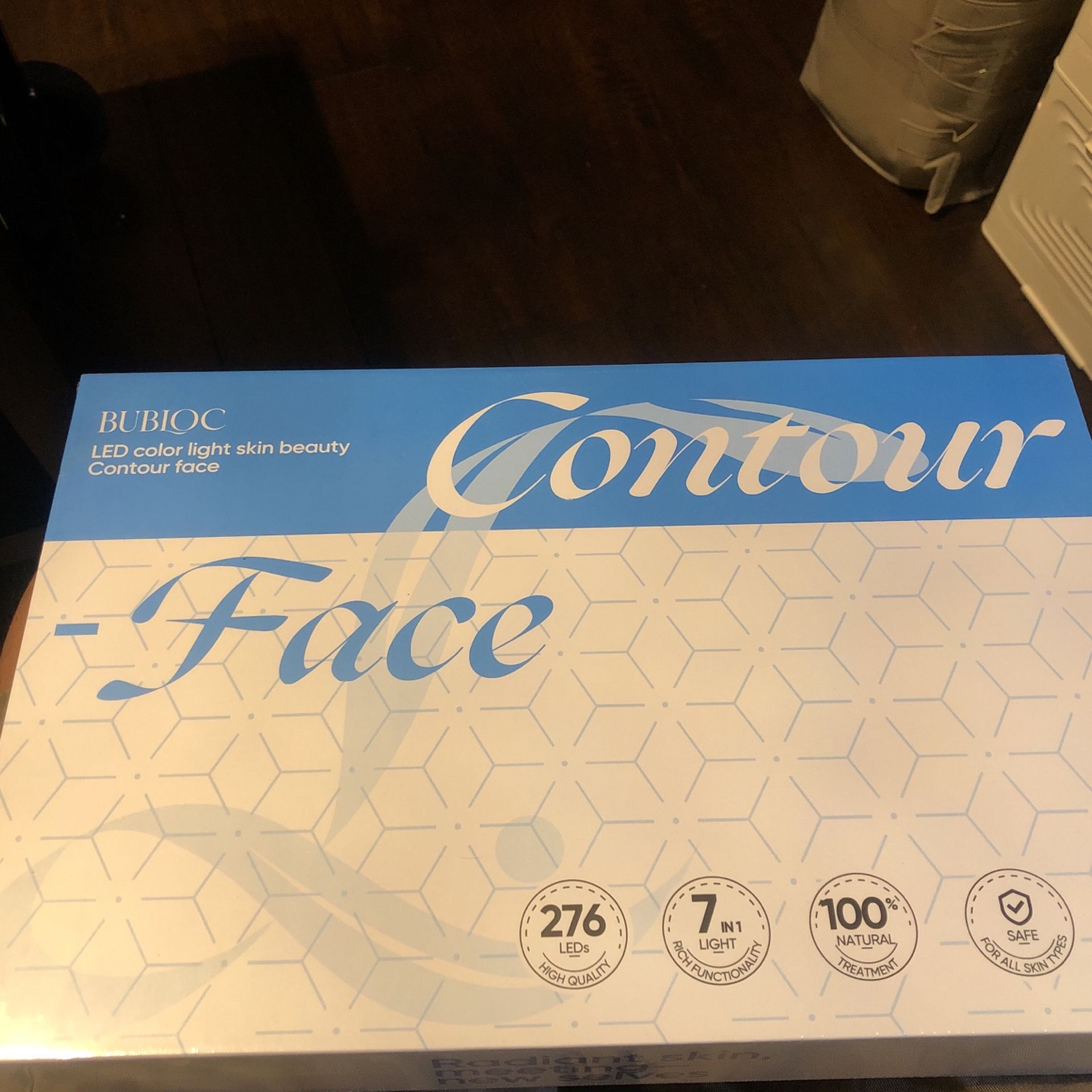 Led Color Light Skin Beauty Contour Face Musk