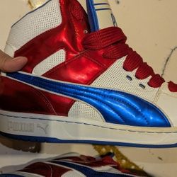 2005 Puma Unlimited Hi Sneakers Size 13 Barely Used In Box RARE VTG