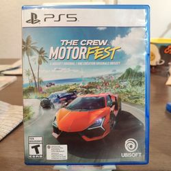 The Crew Motorfest (PlayStation 5 / PS5) !!(READ DESCRIPTION)!!