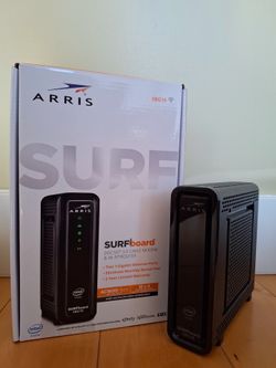 ARRIS (SBG10) - Cable Modem Router Combo - DOCSIS 3.0 16 x 4 Gigabit & AC1600 WiFi