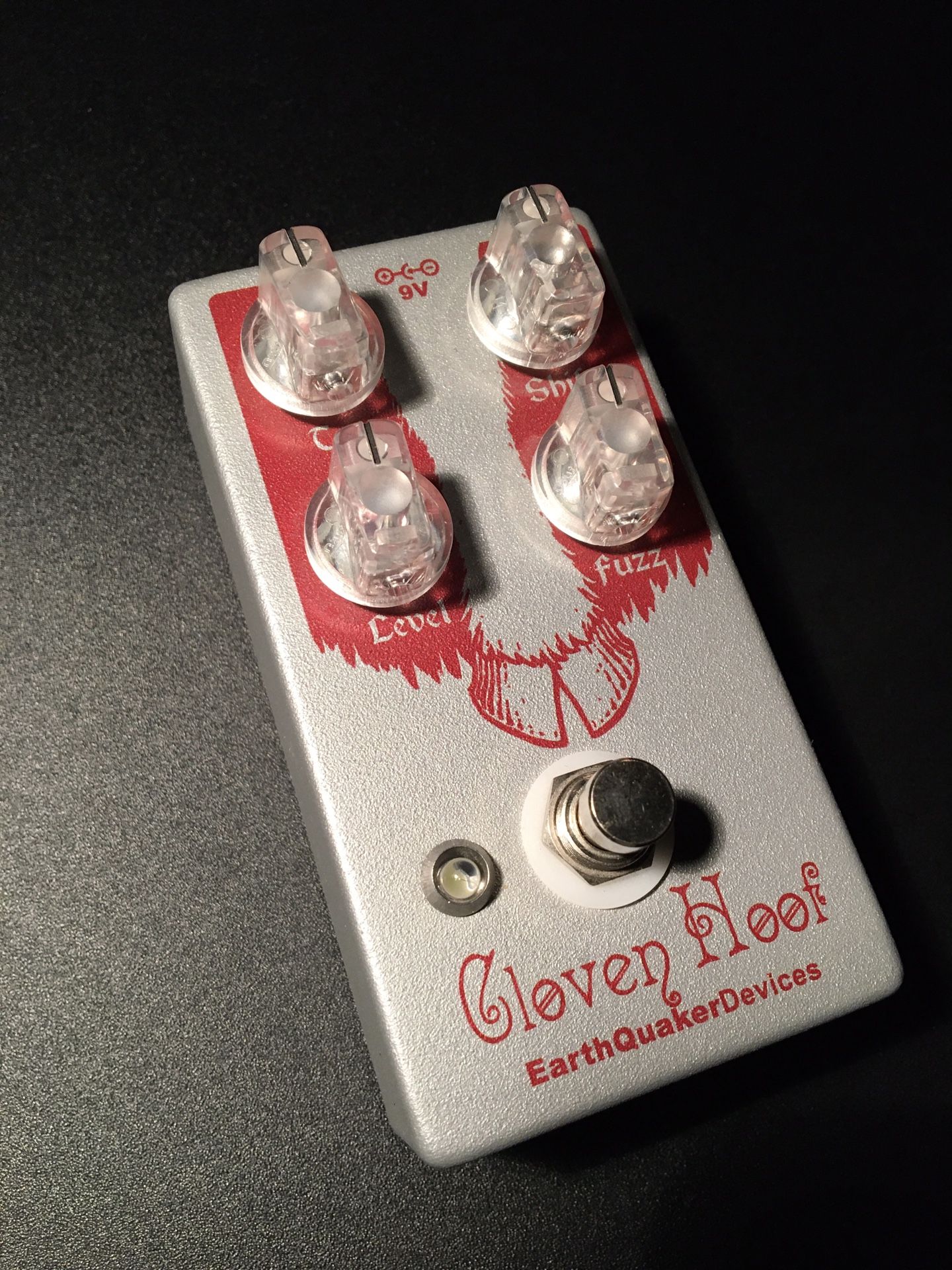 EarthQuaker Devices Cloven Hoof V2 Silicon Fuzz Pedal Pedal