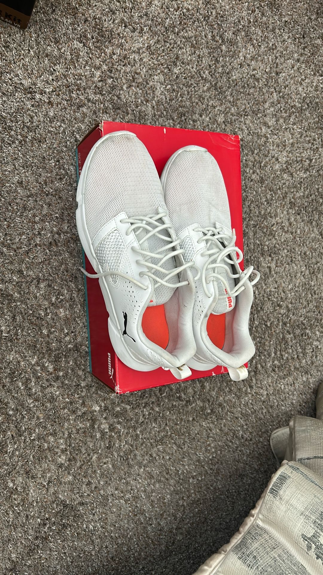 Puma White Mens Shoes