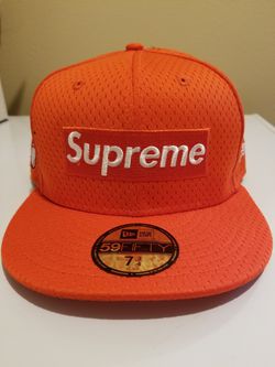 Supreme orange hat