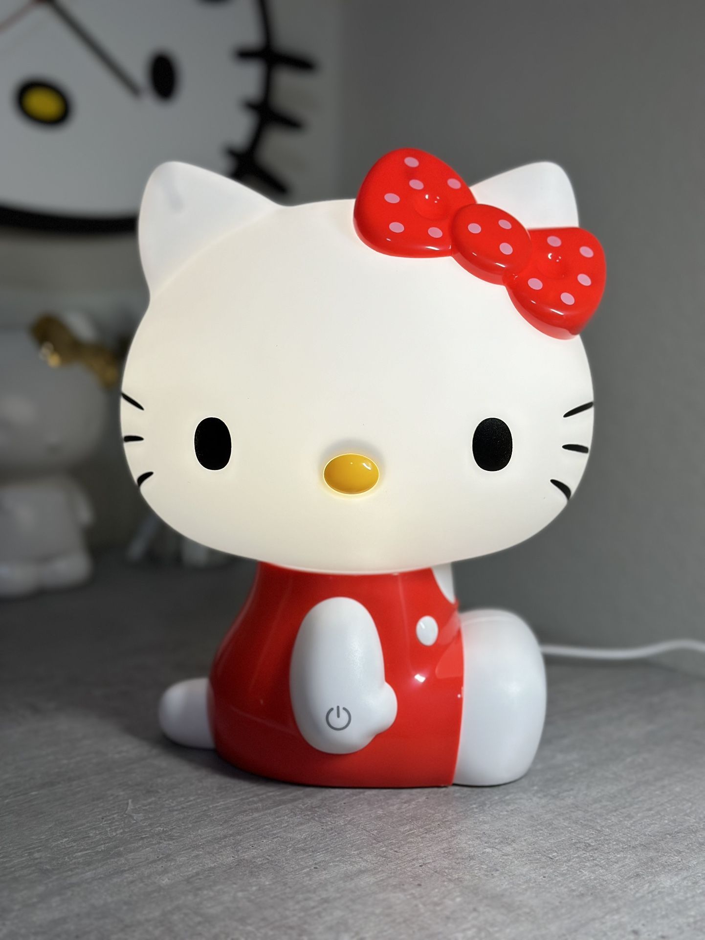 Hello Kitty Red Touch Lamp New In Box