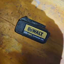 Dewalt 20v 3AH Battery 
