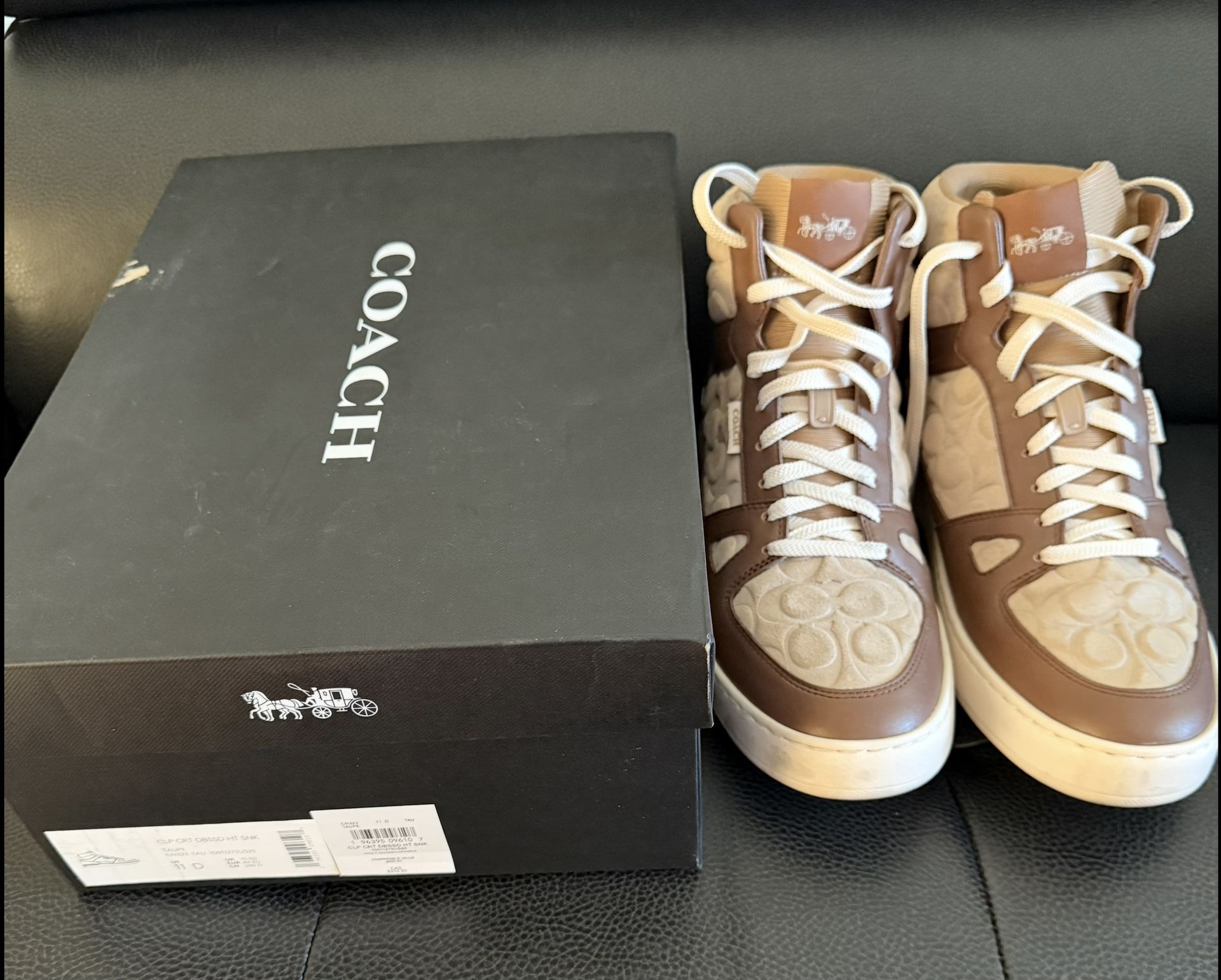 Genuine Coach Ankle Boots Mens Size 11