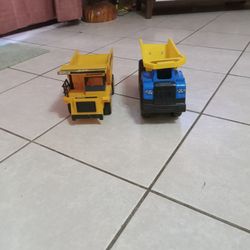 2 Dump Trucks