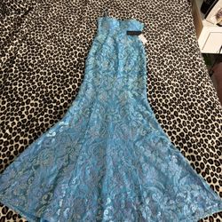 Beautiful Dress In Sequins Style 