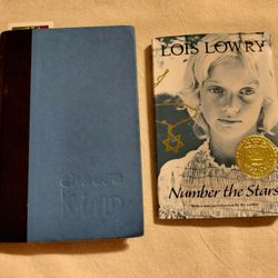 Wonder hard cover book & Number The Stars paperback book / read description for pick up address