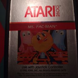 ATARI MS. PAC-MAN RETRO GAME MINT