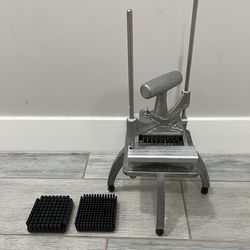 Nemco 56500-2 Dicer Easychopper li 3/8 comes with three attachments