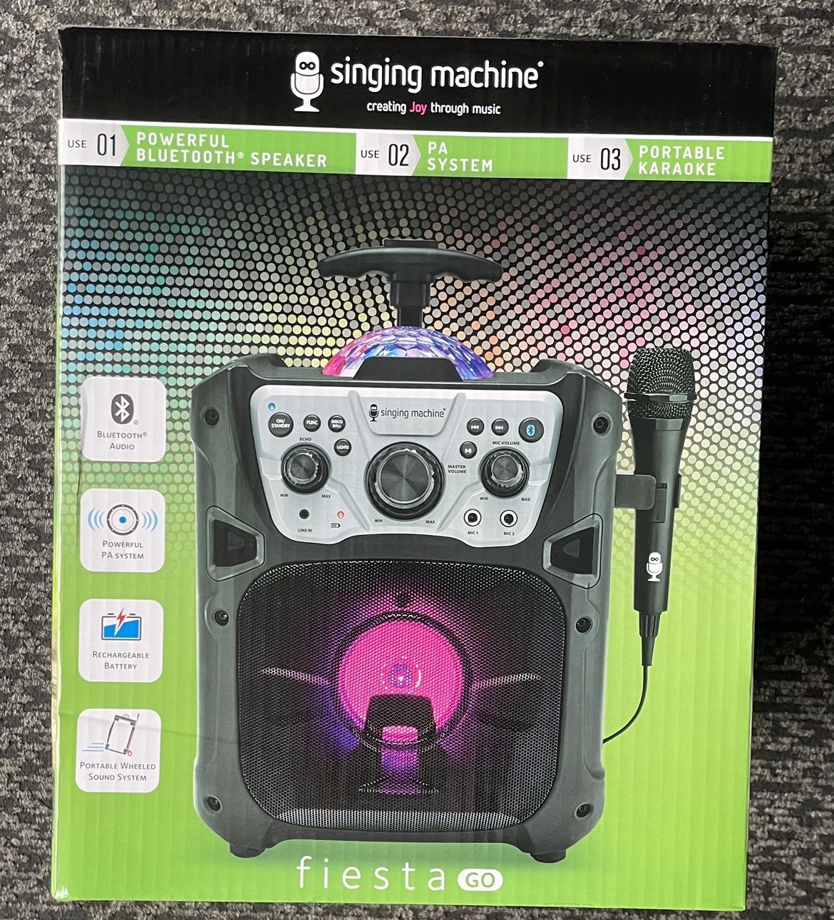 Karaoke Singing Machine / Bluetooth Speaker 