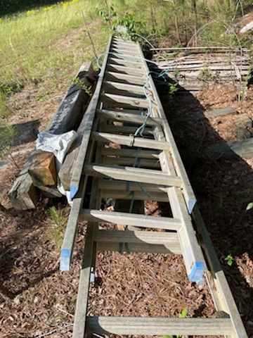 40 Foot Werner Aluminum Extension Ladder