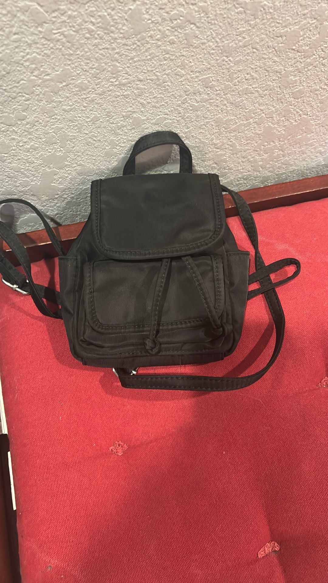 Brass Plum Mini Backpack