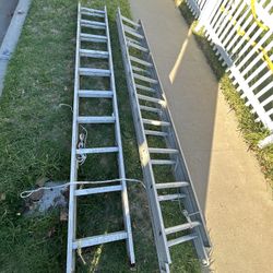 Two - 20’ Extension Ladder 