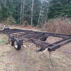 26 Ft Dual Axle Trailer 