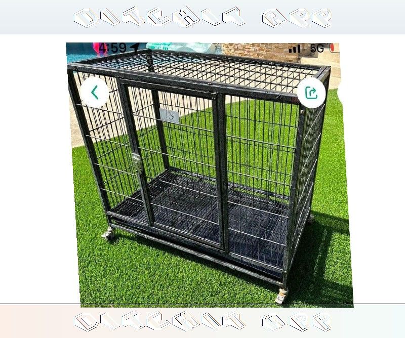 marriage both Sturdy Metal Dog Crates - Trustworthy and Safe