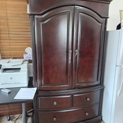 Wood Closet Wardrobe 