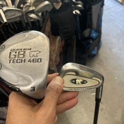 Golf Clubs Golden Bear 2 Pc Set RH