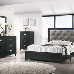 Amazing Sale! Bedroom Set With Free Mattress Set & Free Delivery!! 