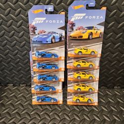 Hot Wheels Forza Porsche 911 & 94 bugatti