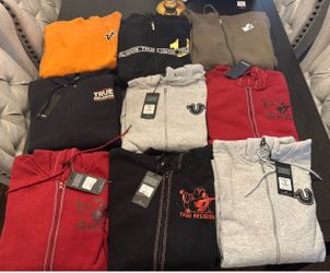 Mens 2xl and 3xl True Religion Hoodies