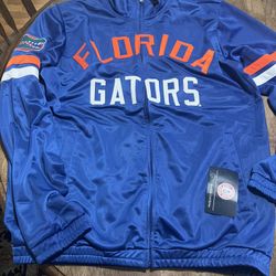 Florida Gators G-III Sports Carl Banks Track Large Jacket Coat Spell Out Patch