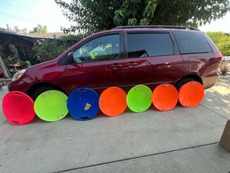 fiberglass saucers sled, $10 each , Azusa
