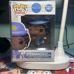 Funko Pop: Stewardess With Blue Bag(141)