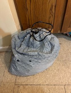 Bag of Christmas lights