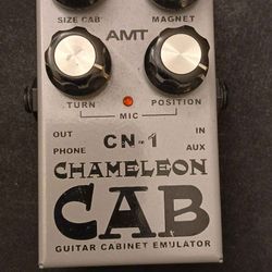 AMT Chameleon CAB CN-1-CabSim Pedal-Speaker Cabinet Emulator (Electric Guitar)