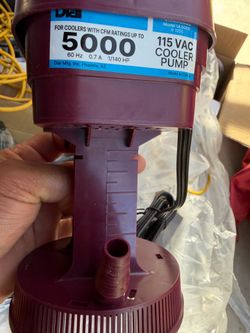 Deal 5000-115 Residential Cooler Pump